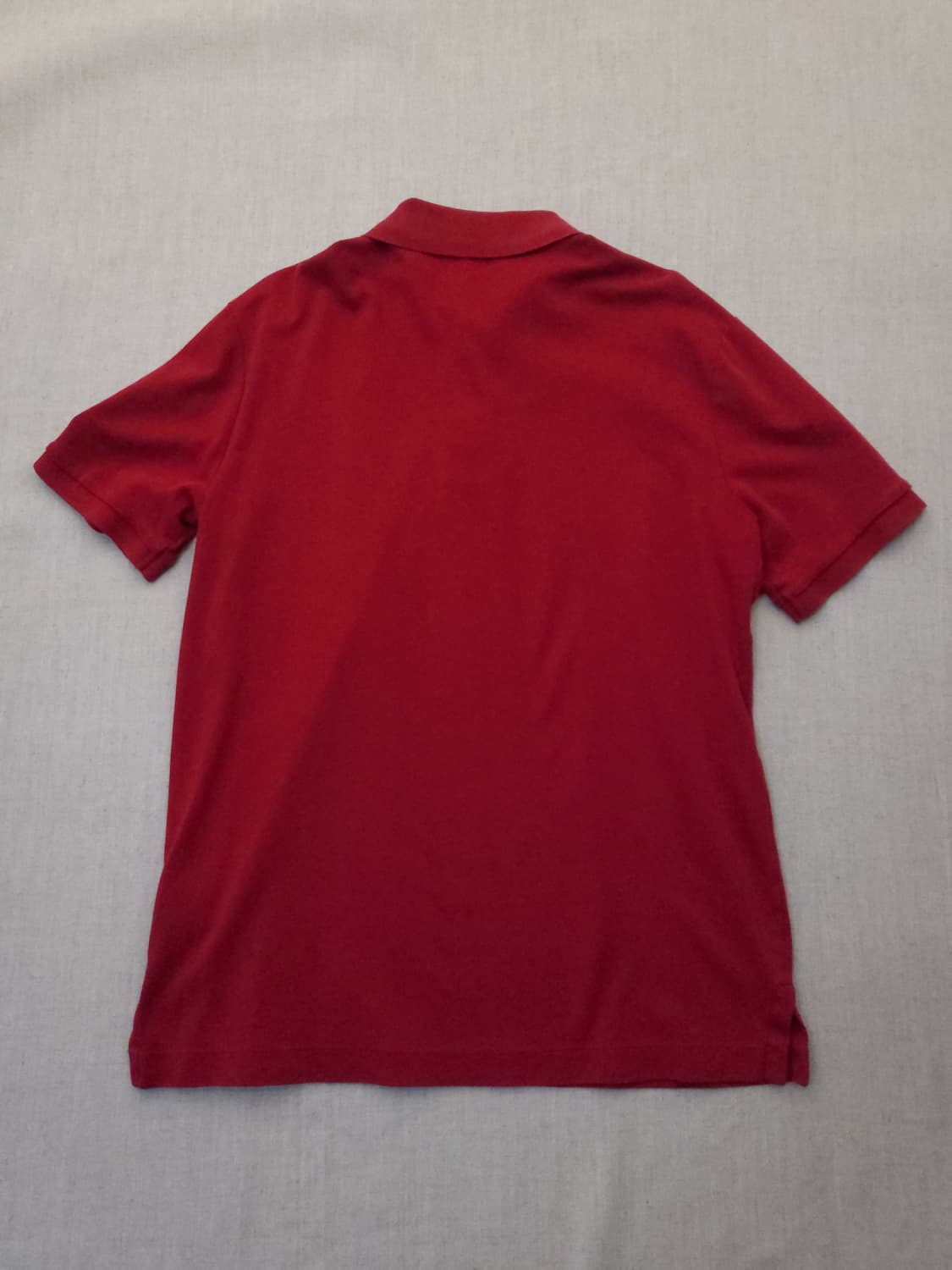 폴로 랄프로렌 레드 반팔 카라티 m 상품이미지9