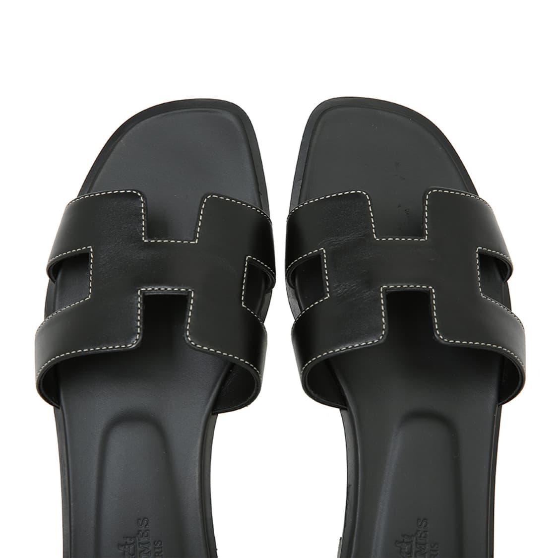 에르메스 오란 샌들 오랑 블랙 슬리퍼 oran H021056Z 상품이미지8