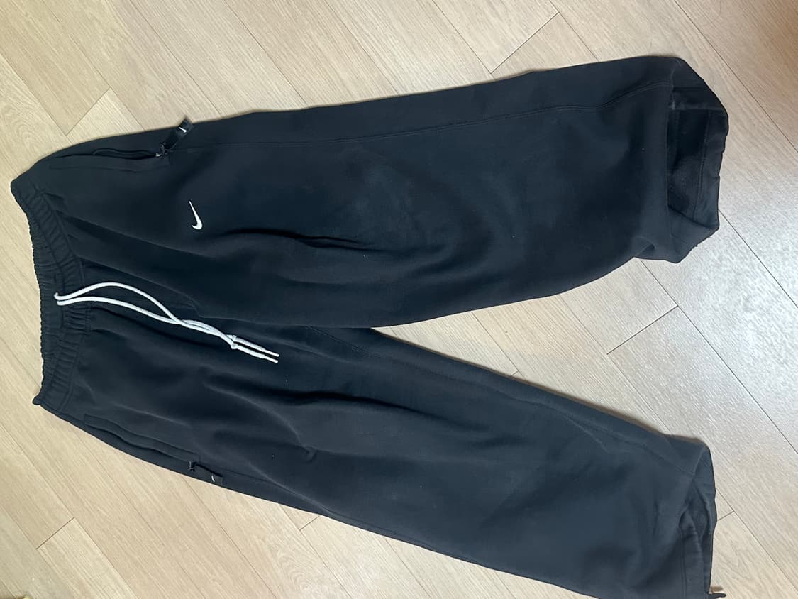 나이키 스우시 오픈 햄 플리스 팬츠 m사이즈 상품이미지2