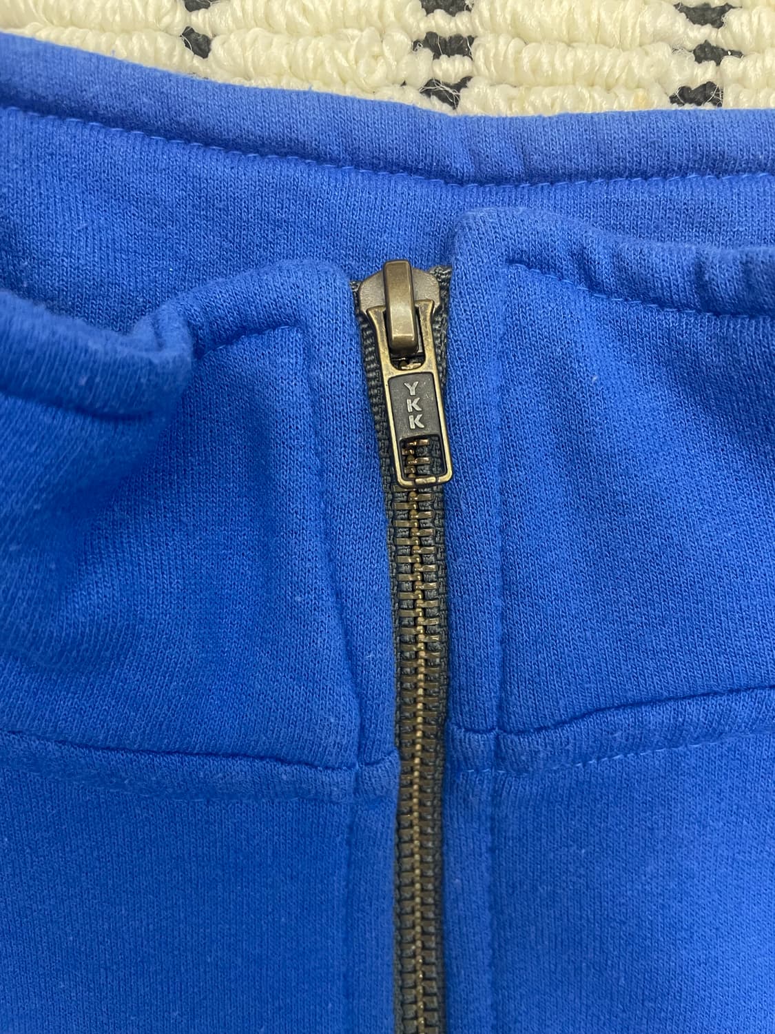 길단(gildan) 블루 반집업 헤비웨이트 맨투맨 상품이미지3