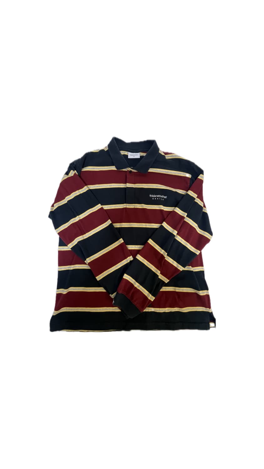 디스이즈네버댓 스트라이프 롱슬리브 L 상품이미지1