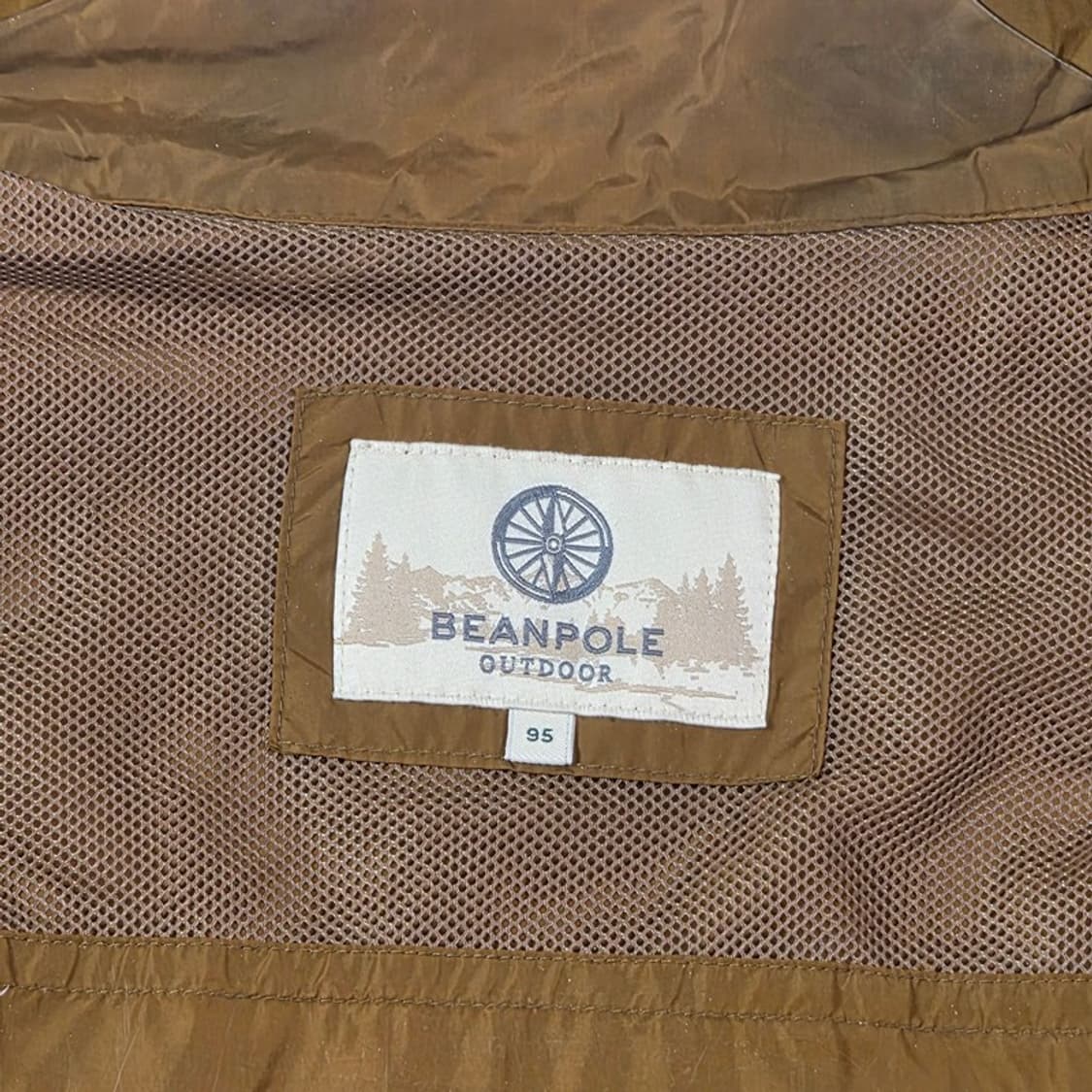 빈폴 아웃도어 브라운 나일론 윈드브레이커 자켓 M 상품이미지6