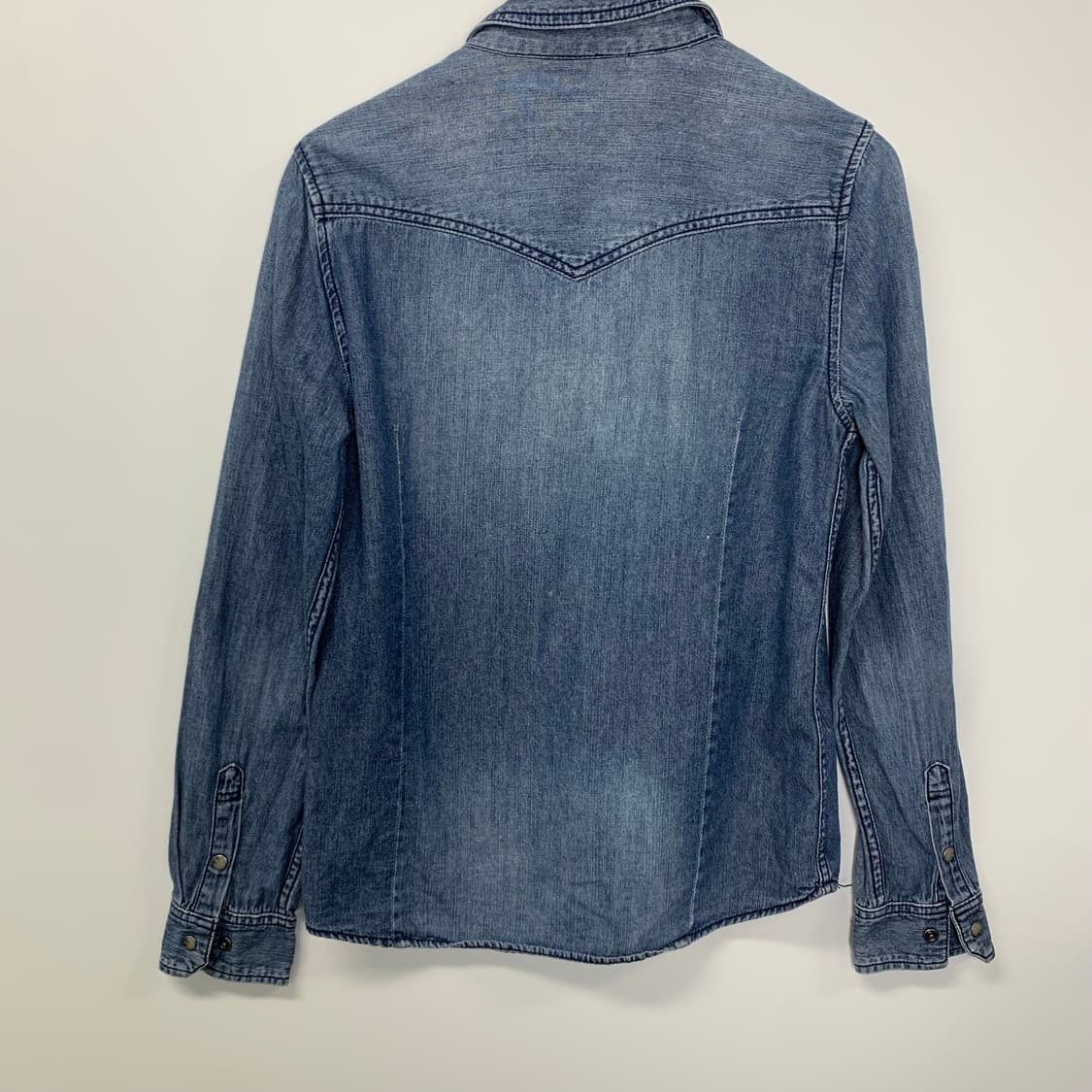 디키즈 y2k 와투케 웨스턴 데님 셔츠 상품이미지4