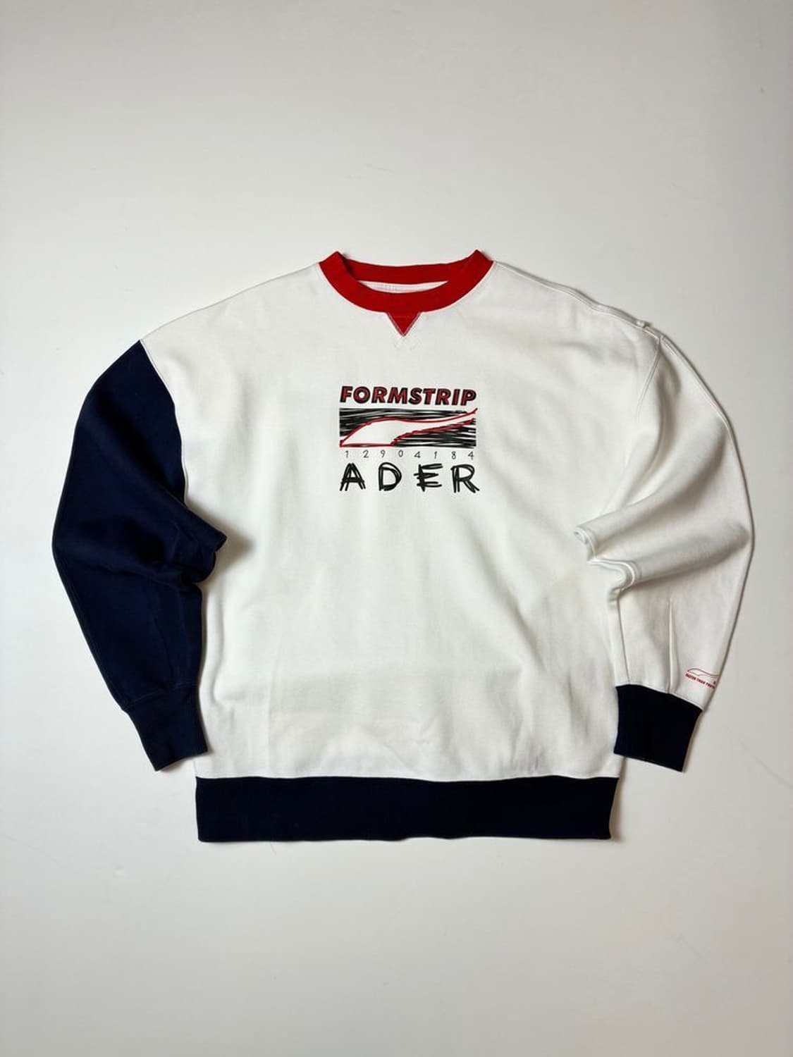 아더에러 x 푸마 19ss 크루넥 배색 맨투맨 PN8438 상품이미지1