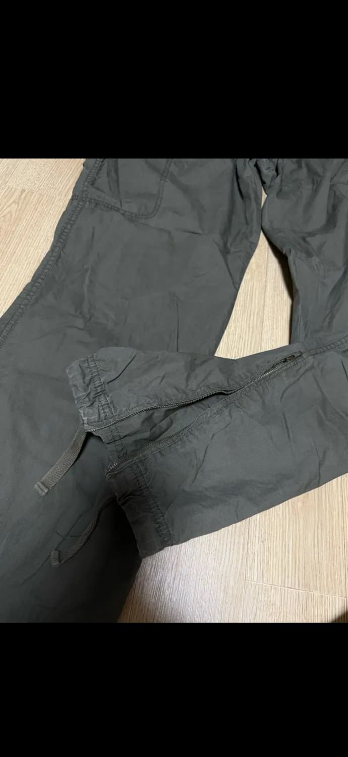 🍵[일본 유니클로] 차콜&카키 카고바지👖 상품이미지5