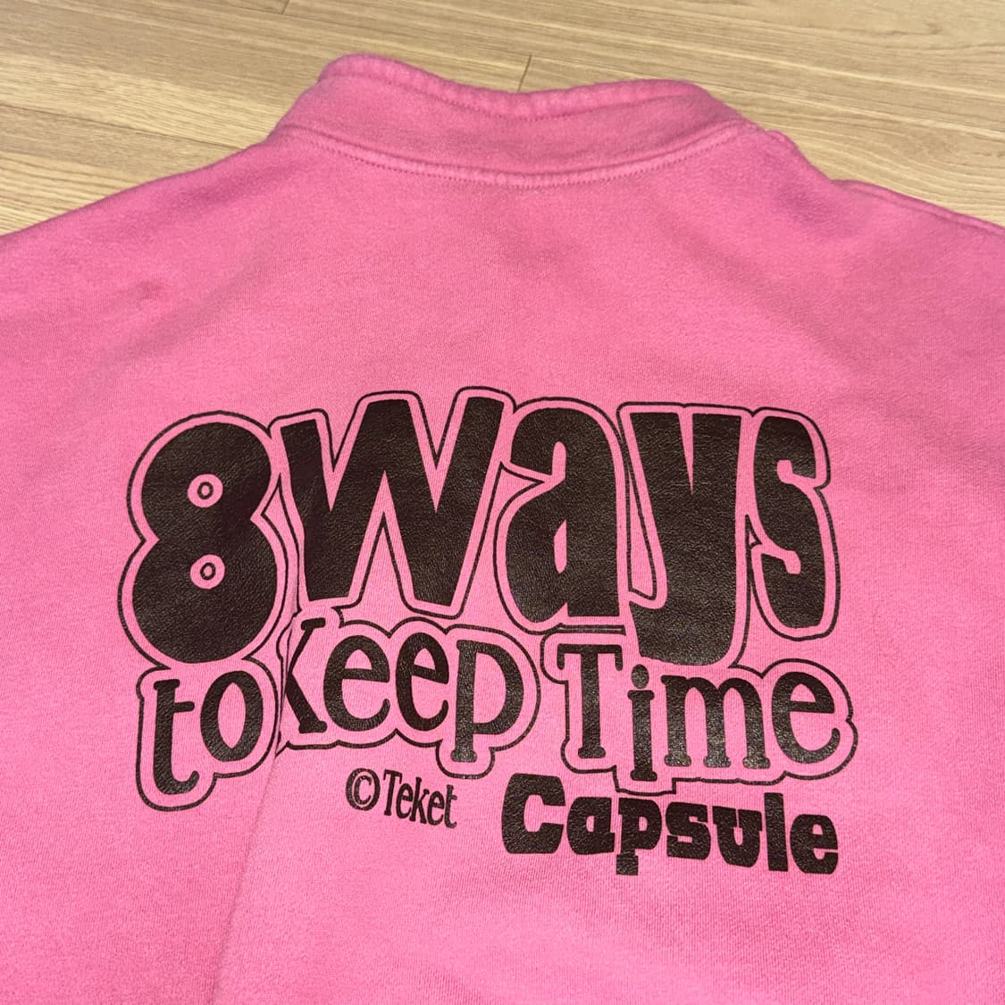 (2벌 일괄) teket 테켓 니트, 맨투맨 세트 상품이미지4