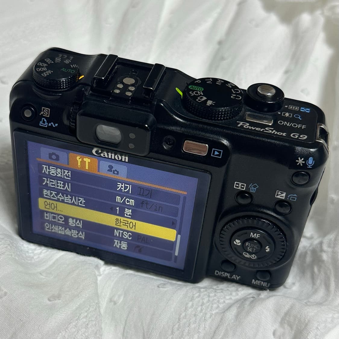 [급처] Canon Powershot G9 캐논 파워샷 지구 빈티지 디카 상품이미지7