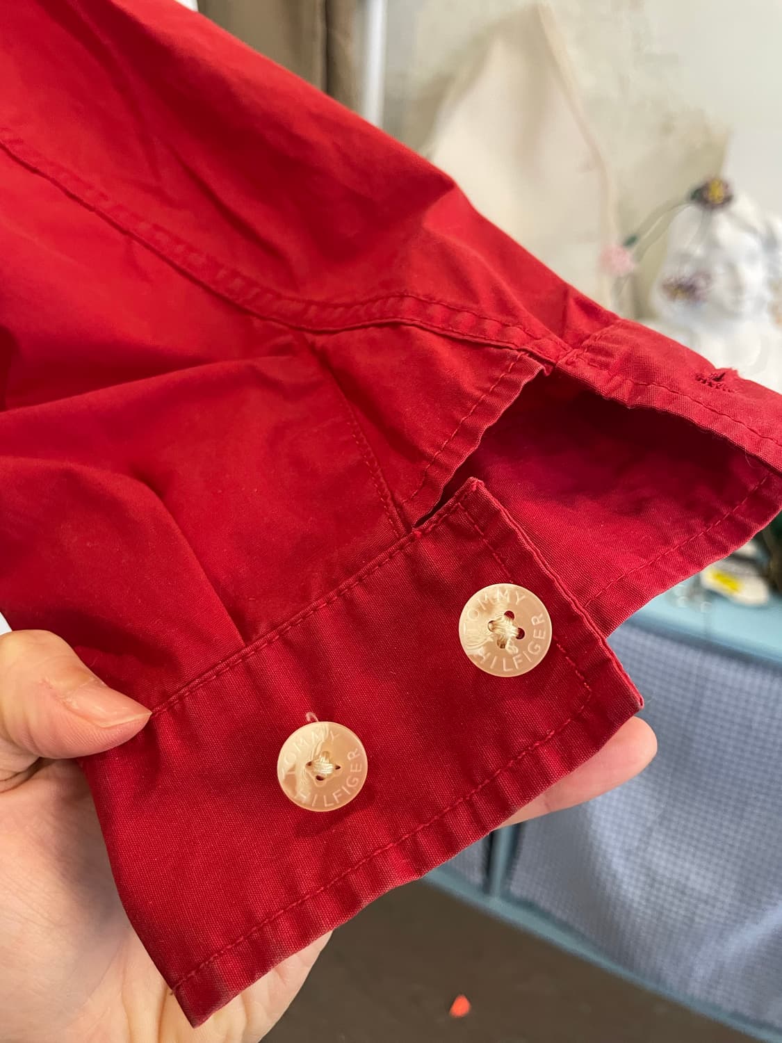 타미힐피거 빈티지 집업 자켓 아우터 블루종 상품이미지4