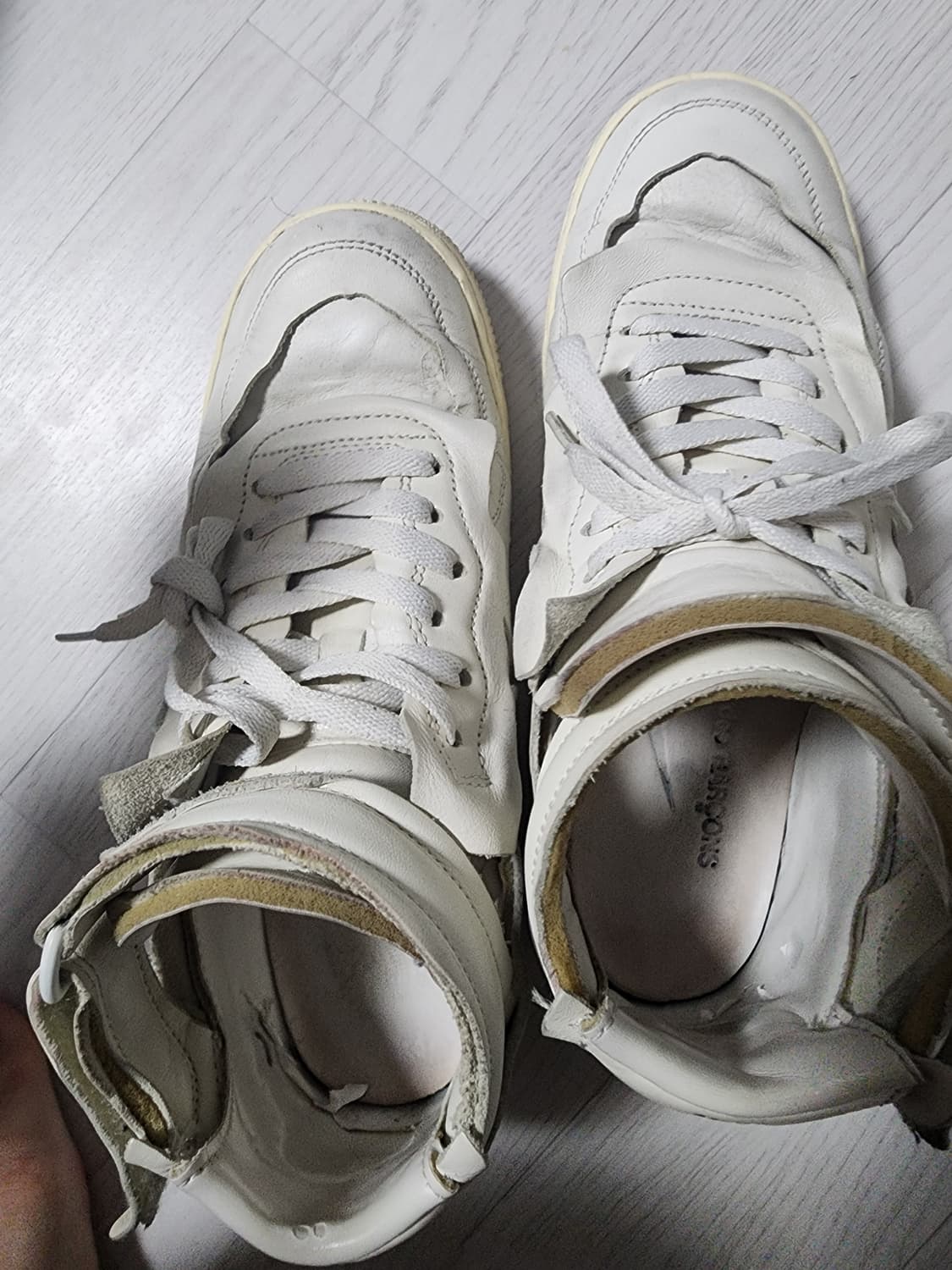 265 꼼데가르송 나이키 에어포스 미드 상품이미지5