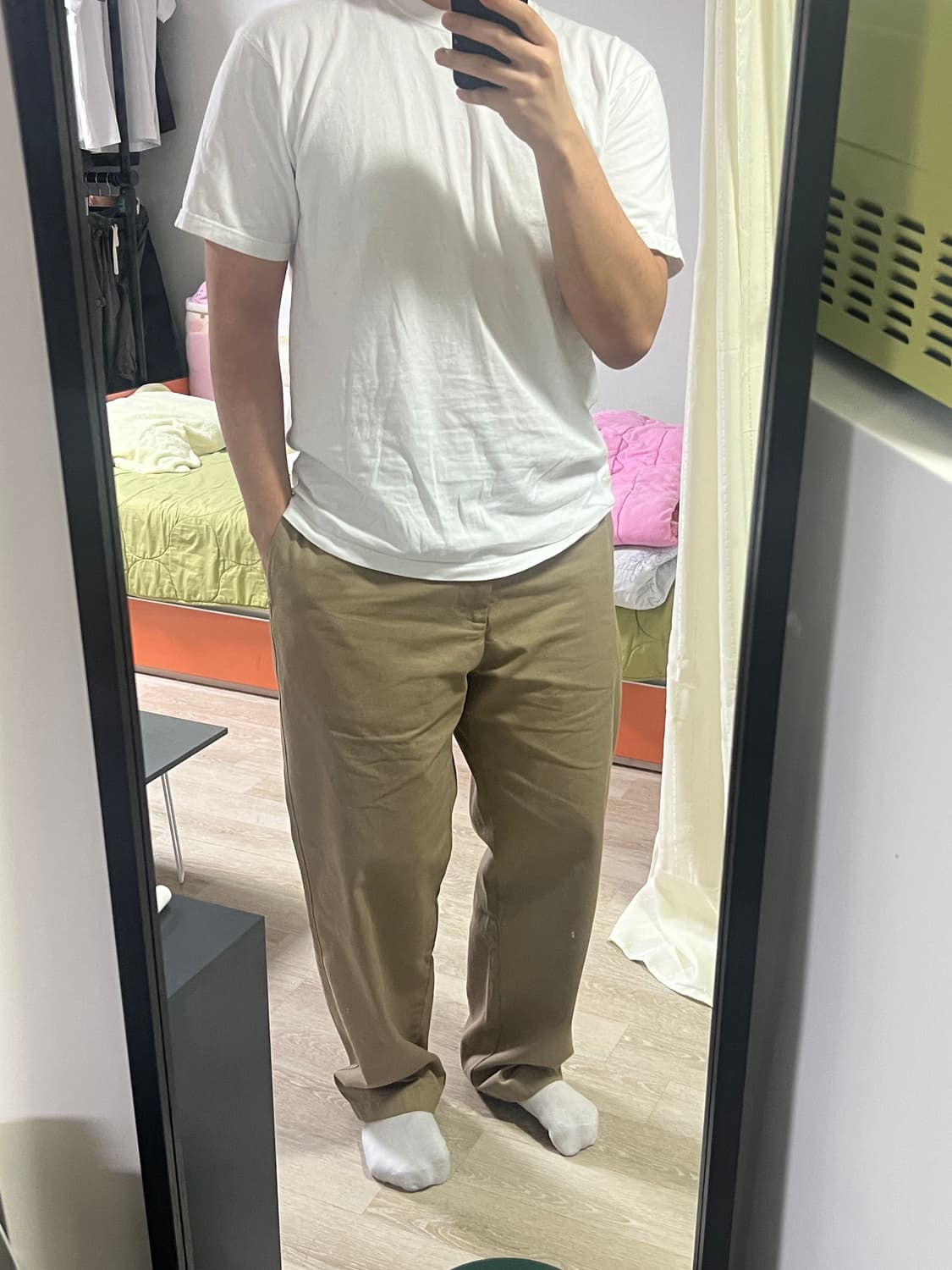 디스이즈네버댓 치노팬츠 카키 상품이미지6