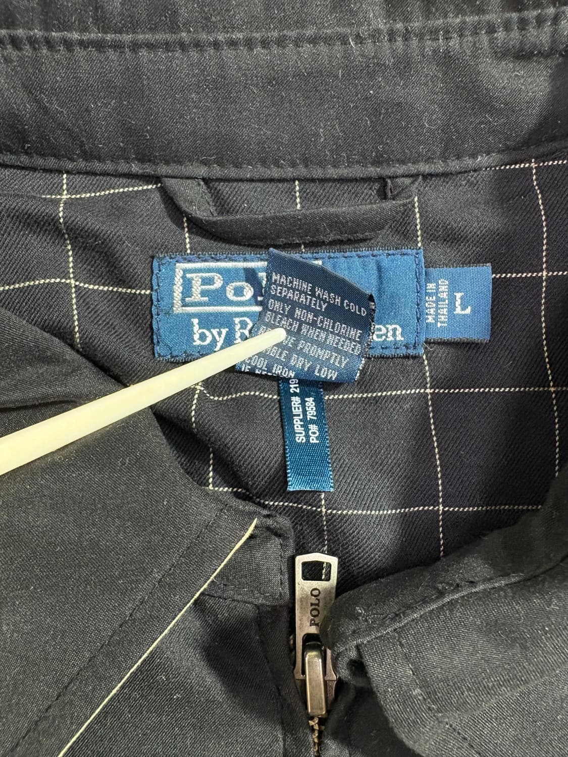 폴로 랄프로렌 블랙 포니 스윙톱 자켓  상품이미지7