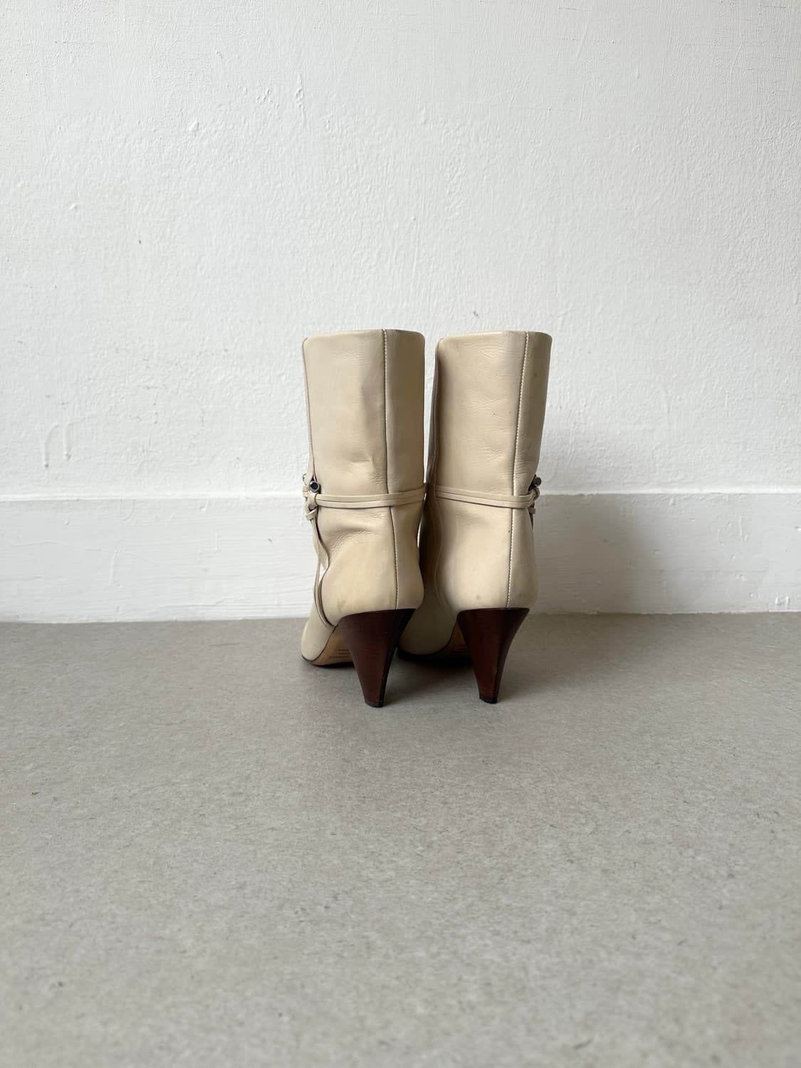 이자벨마랑 하네스 램스킨 레더 부츠 상품이미지6