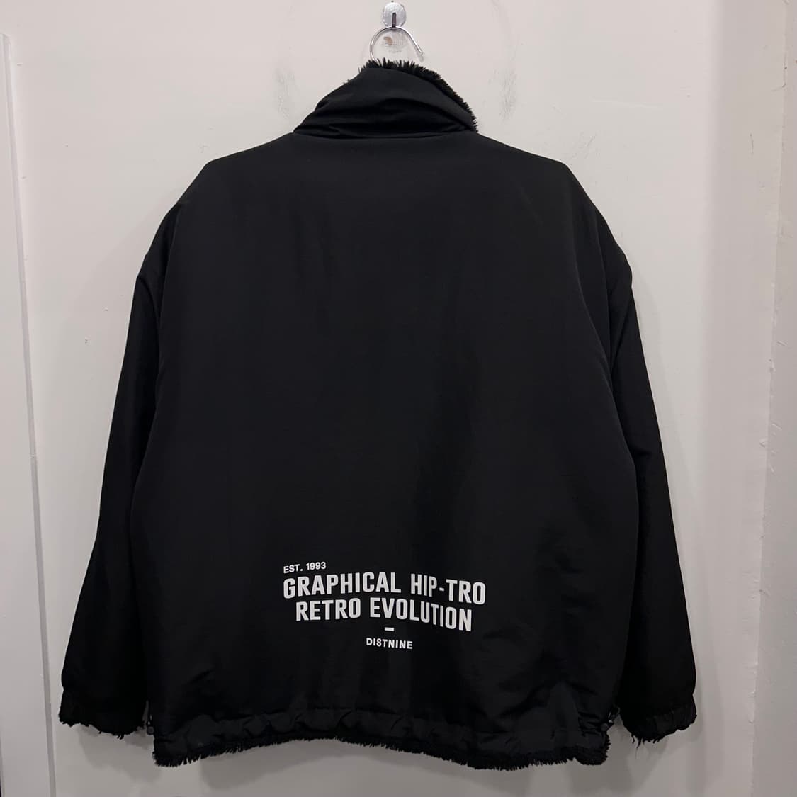 디스트나인 리버시블 모헤어 플리스 자켓 상품이미지6