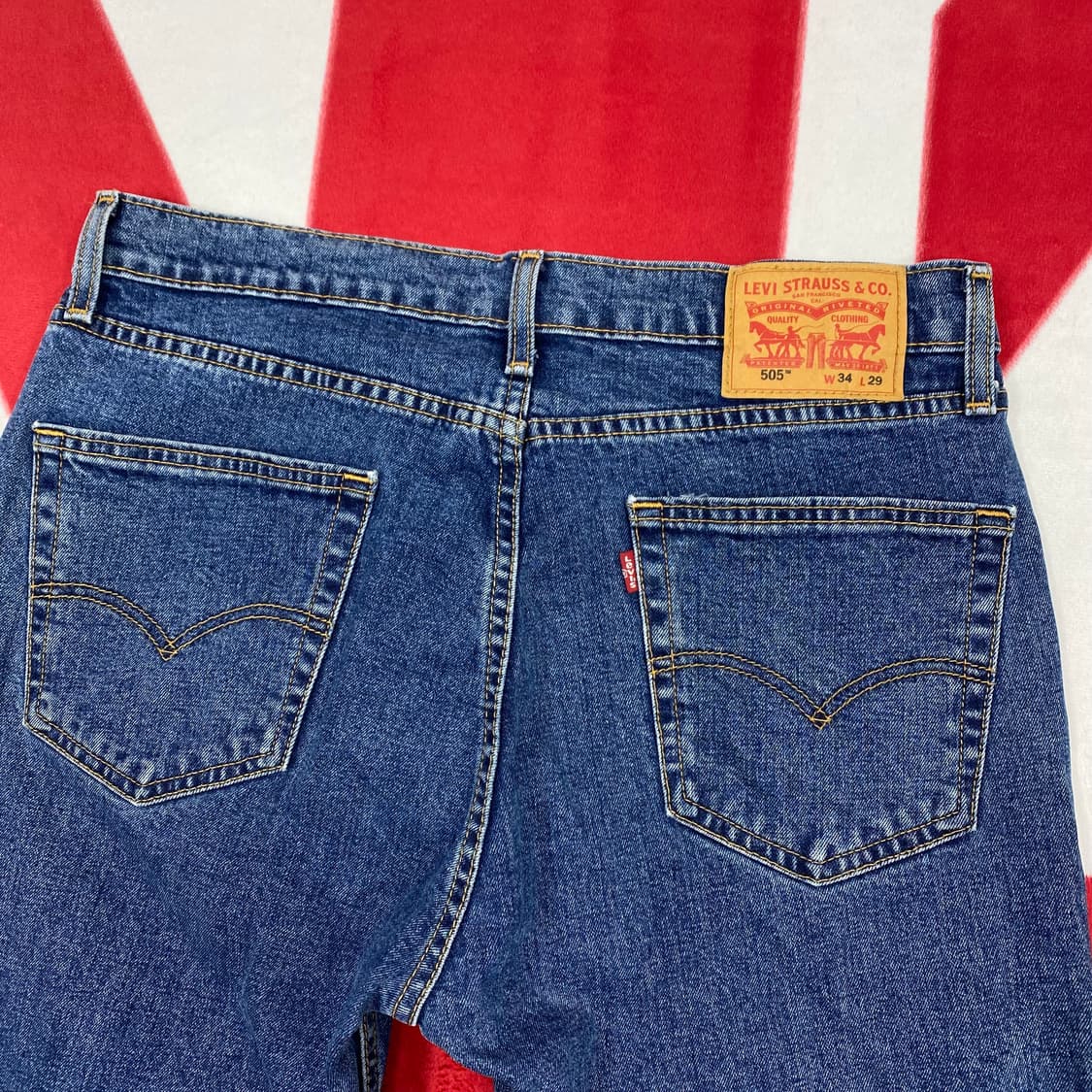 리바이스 505 데님팬츠 34 상품이미지4
