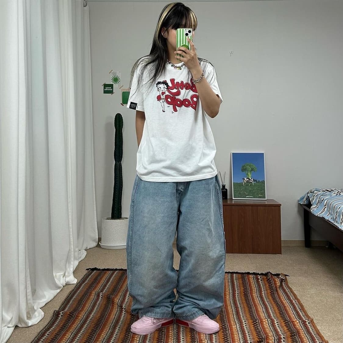  “ Betty boop " t-shirt 상품이미지5