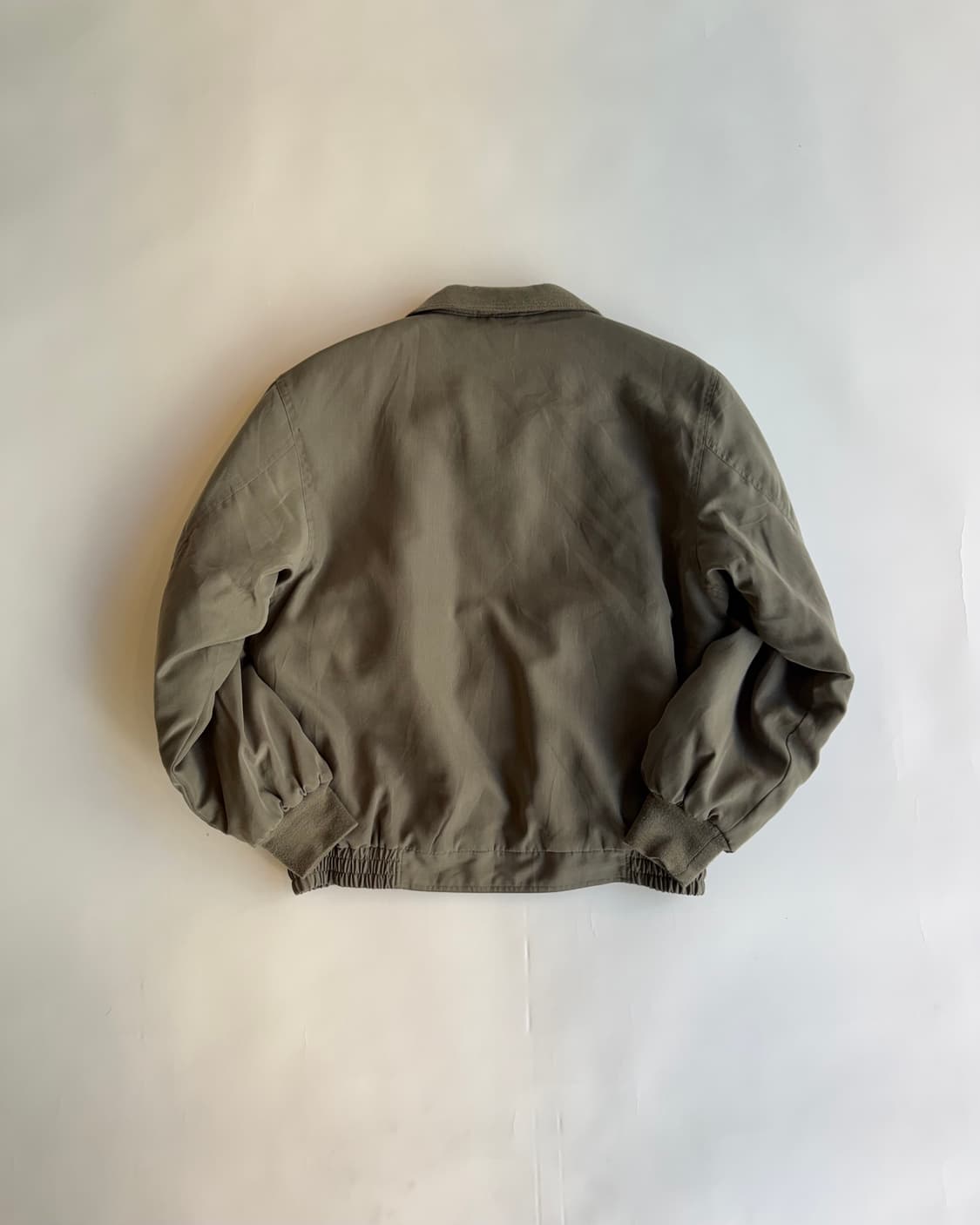 Washed Cotton Bomber Jacket 상품이미지2