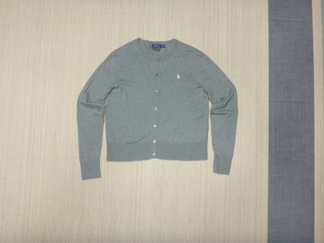 (L) 폴로랄프로렌 여성용 크루넥 니트 가디건 상품이미지1