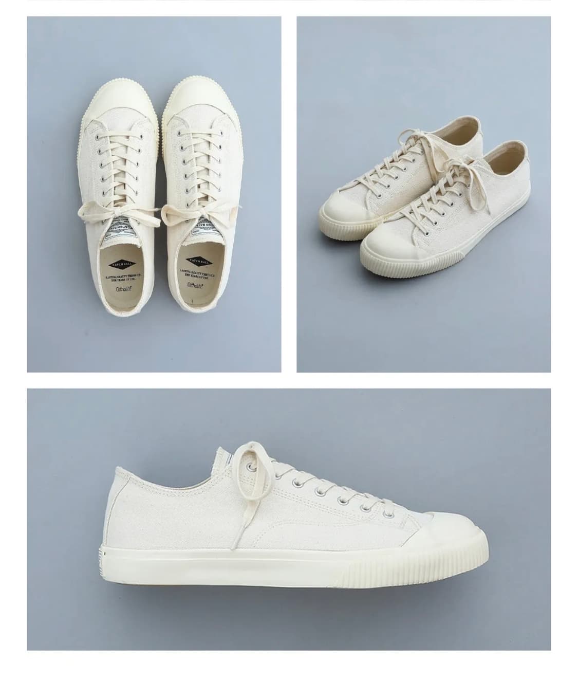 235-240추천 ) 캐치볼 M-01 쉘 화이트 스니커즈 230 상품이미지3