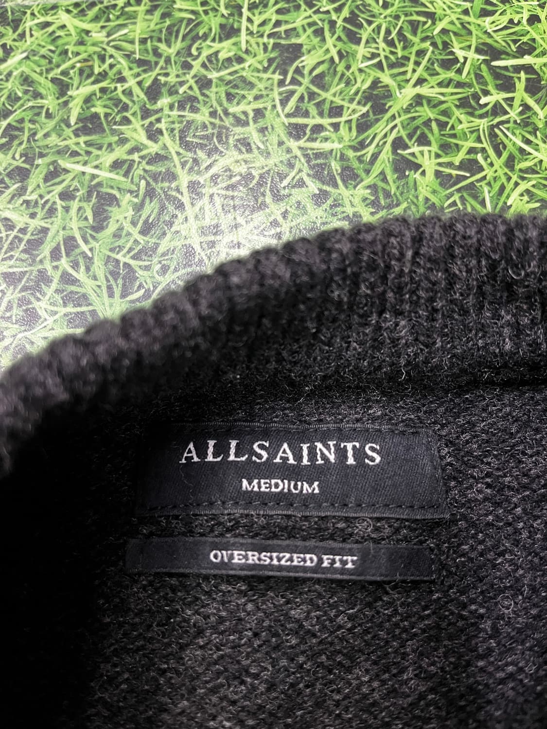 올세인츠 오버핏 니트 스웨터 카모 패턴 100~105 상품이미지3