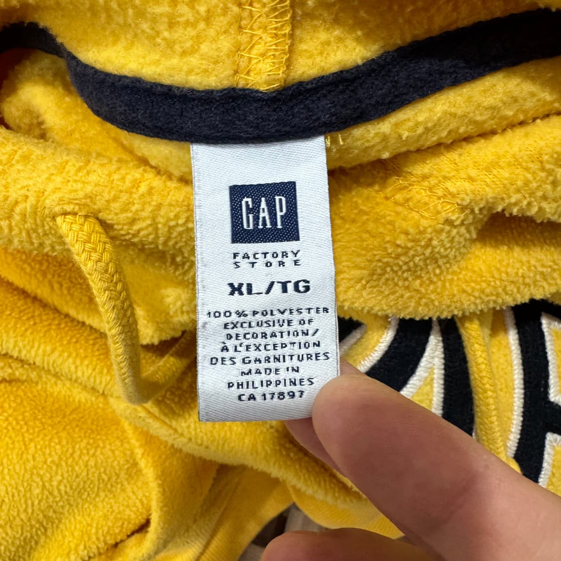 GAP 플리스 후드티 (XL)   상품이미지4