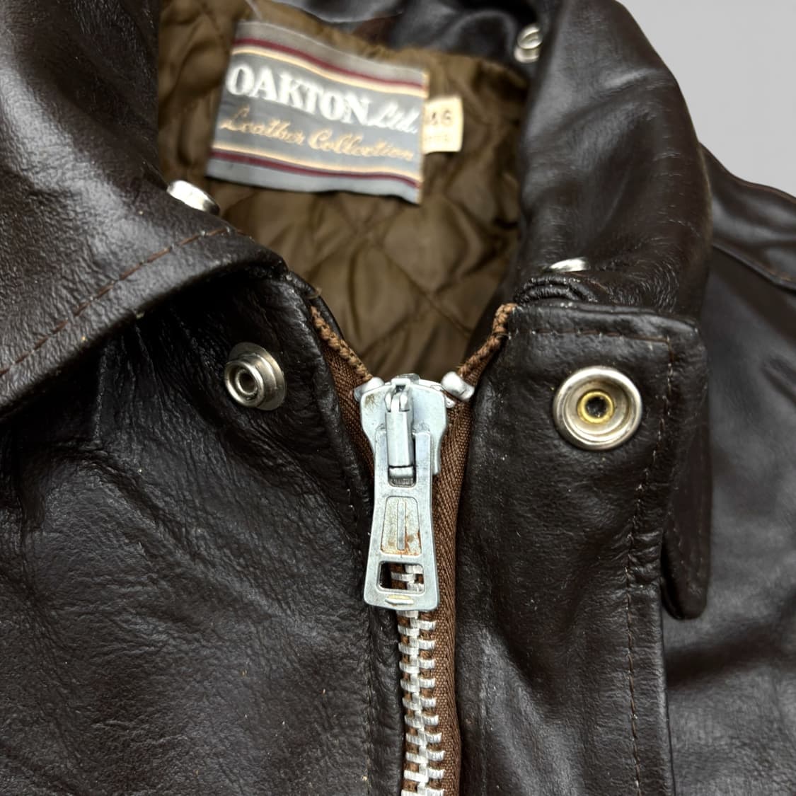 80's Oakton A-2 봄버 자켓 상품이미지9