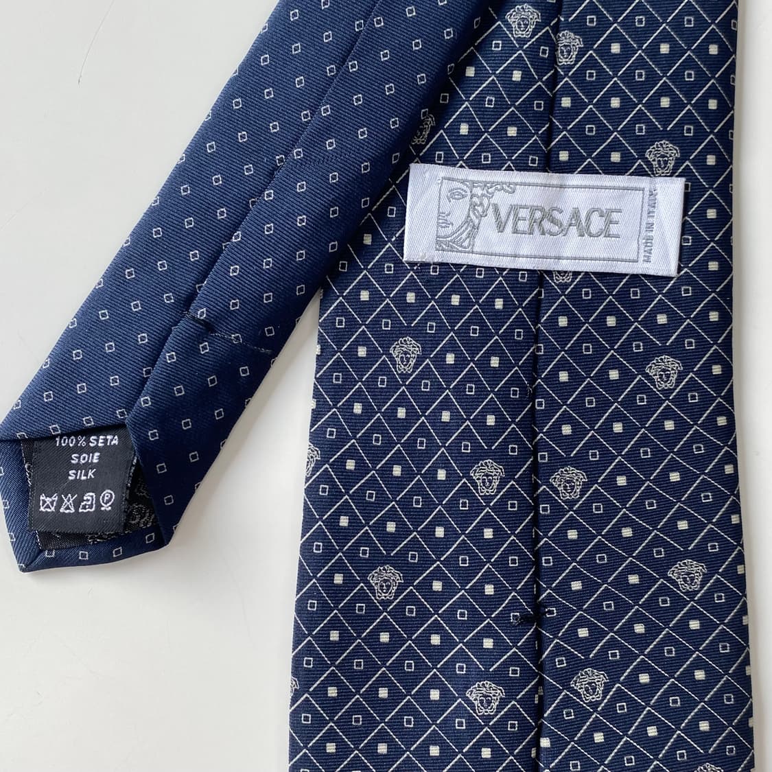 Gianni Versace 베르사체 모노그램 정품 명품넥타이 상품이미지5