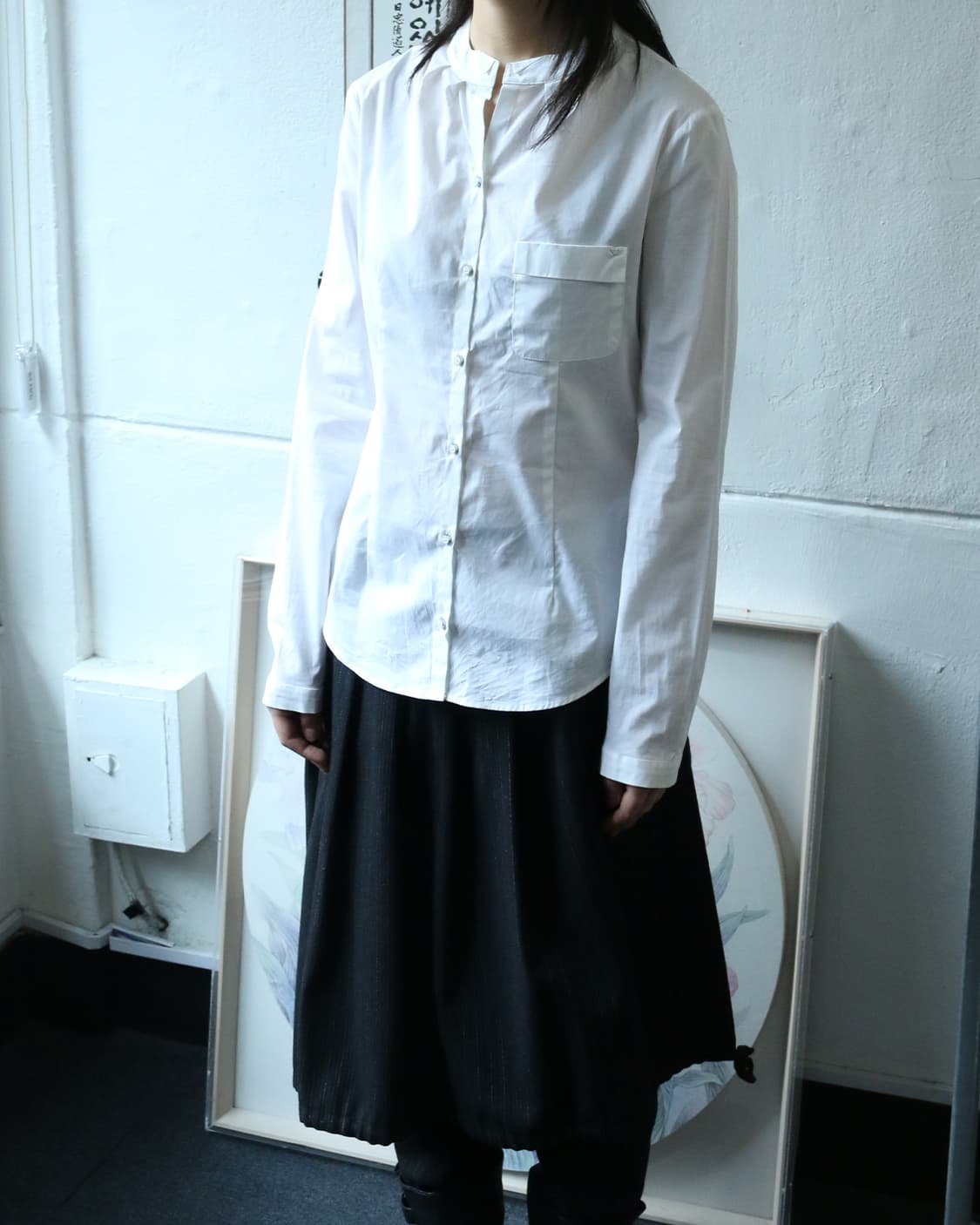 아르마니 진스 화이트 셔츠 상품이미지3