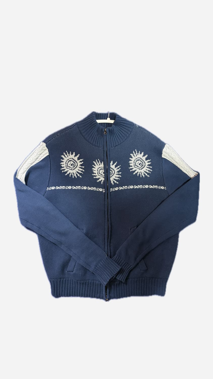 aakam 아캄 자카드 집업 스웨터 2 상품이미지2