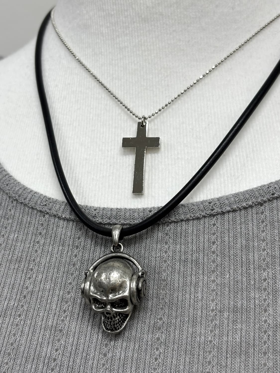 빈티지 펑크 목걸이 세트 상품이미지2