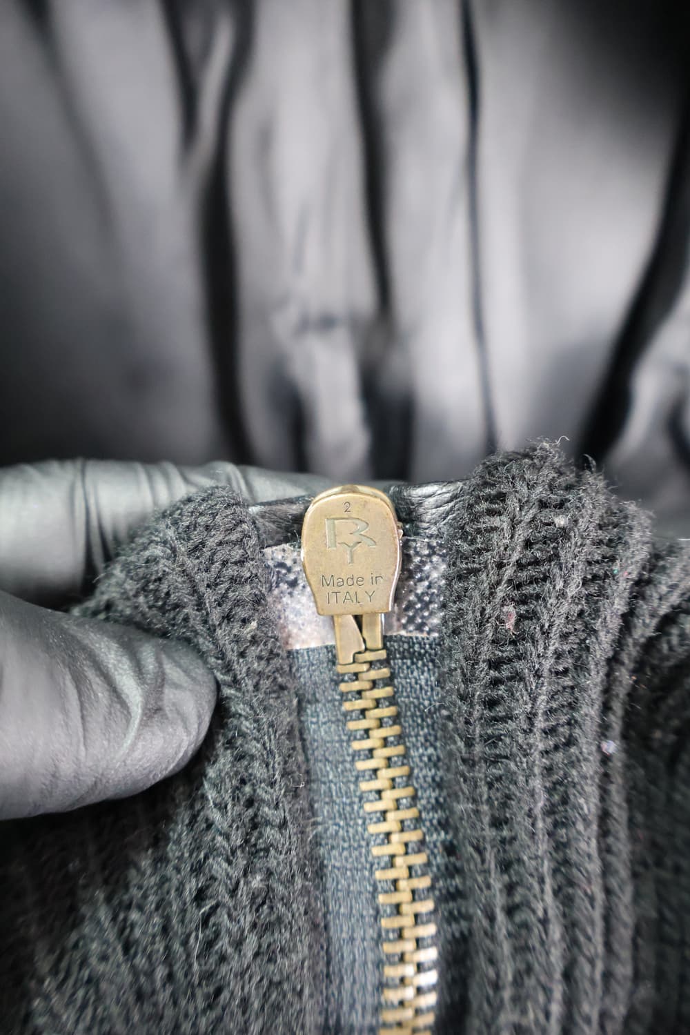 Atos Lombardini Black Rabbit Fur Jackets 상품이미지8