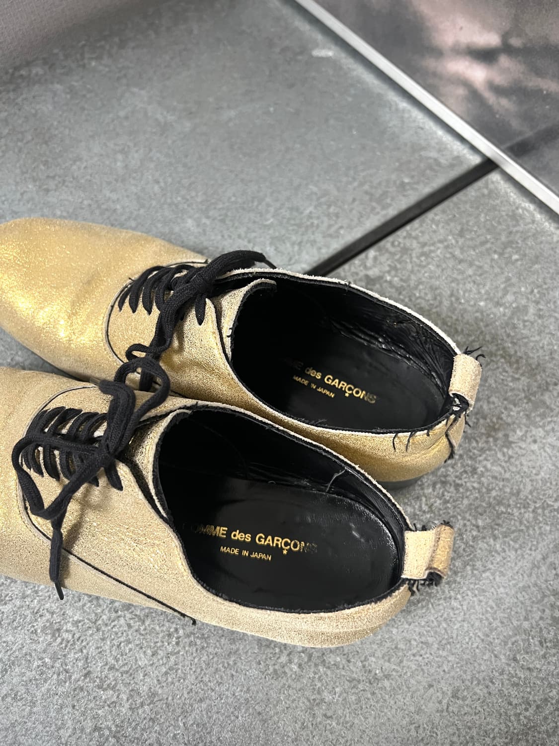 COMME des GARCONS-GLITTER FLAT SHOES  상품이미지6