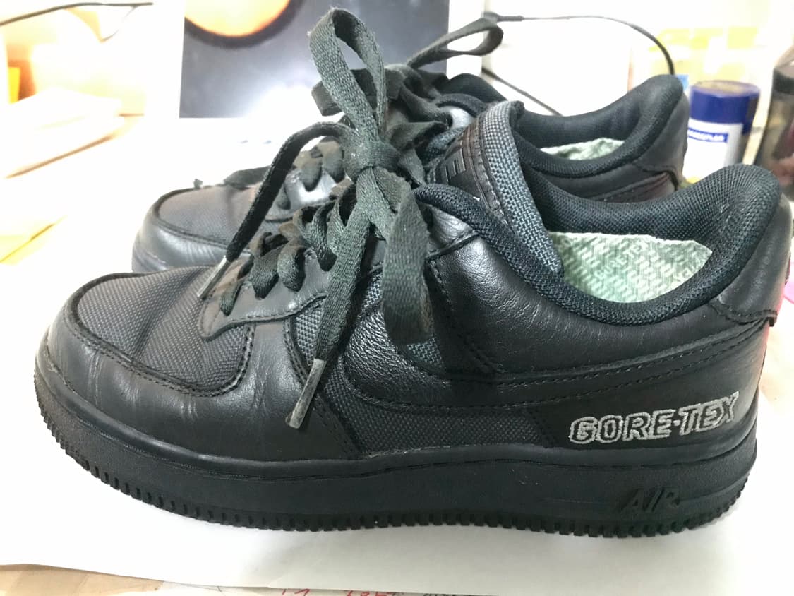 나이키 에어포스1 로우 고어텍스 블랙 230 상품이미지2