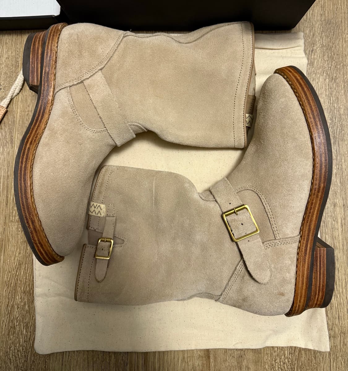 비즈빔 23SS T.W.O. Boots 투 부츠 엔지니어 부츠 샌드 상품이미지1