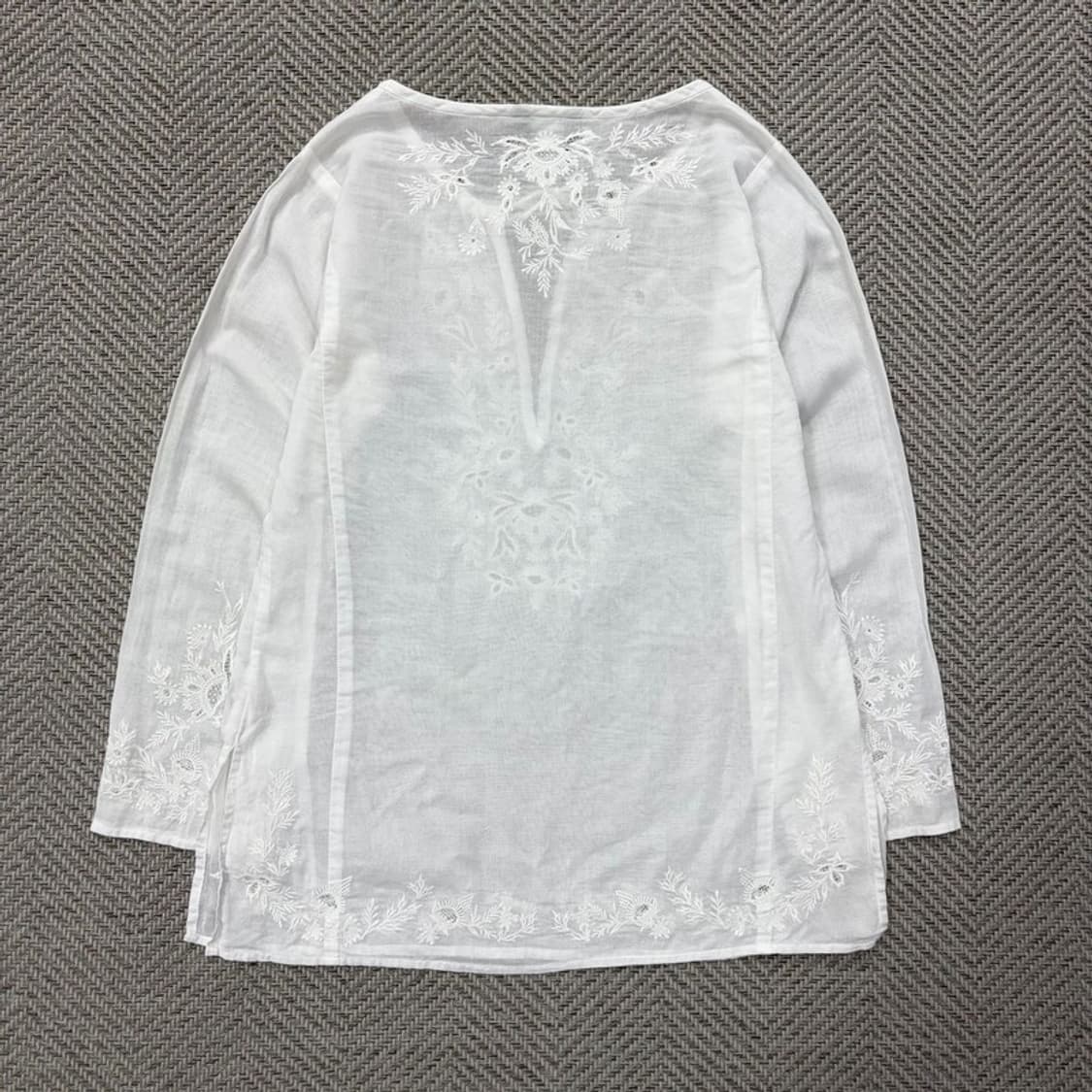 제이크루 엠브로이더리 블라우스 v1971 상품이미지2