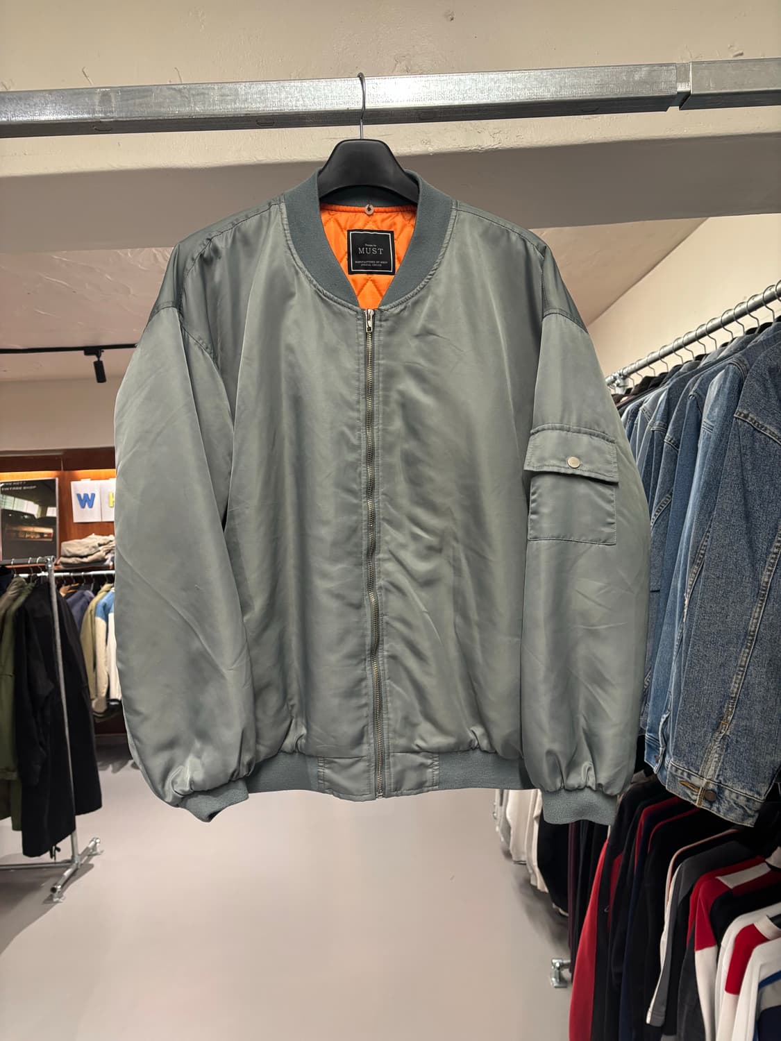 빈티지 MA-1 항공점퍼 상품이미지4