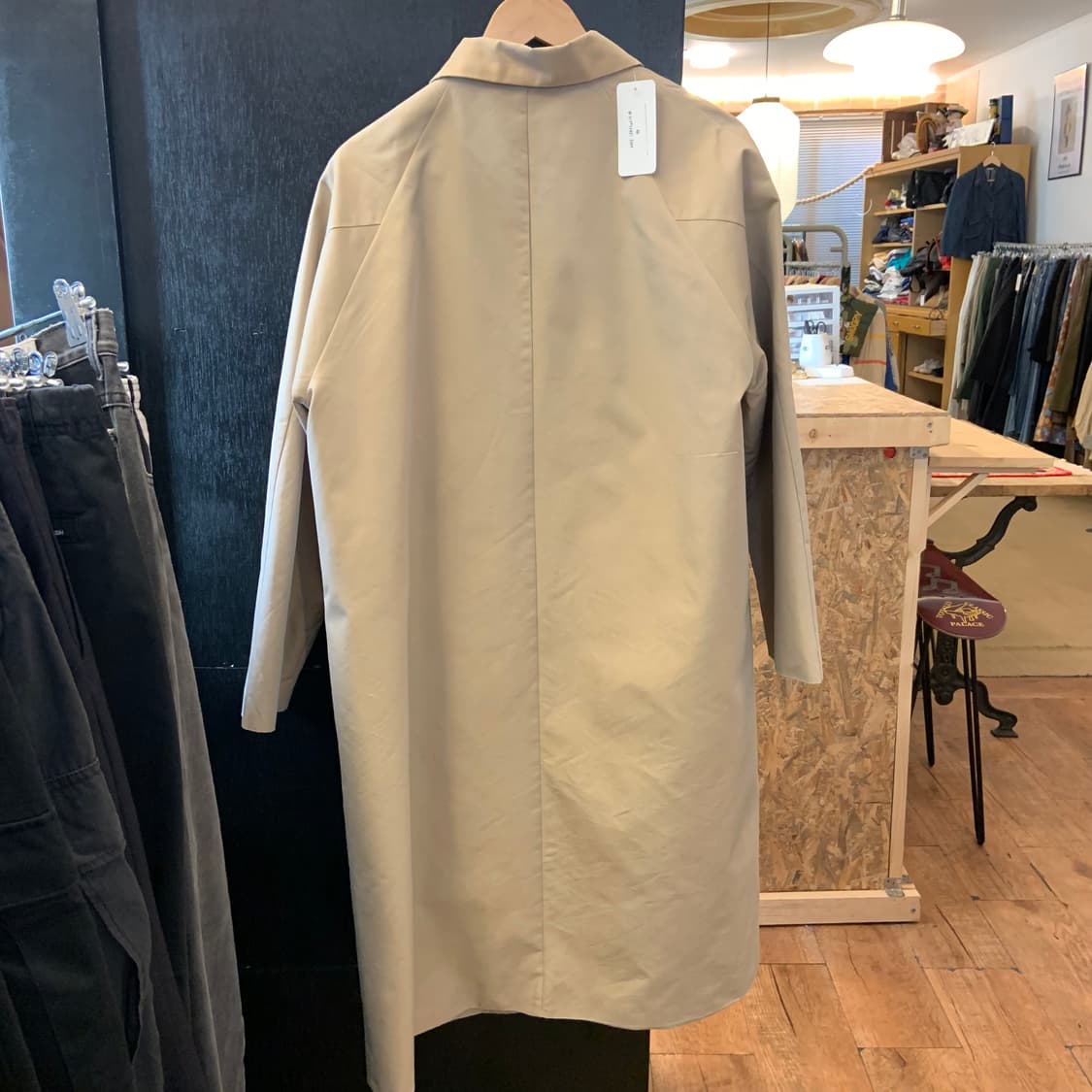 일본 빈티지 트렌치 코트 상품이미지3