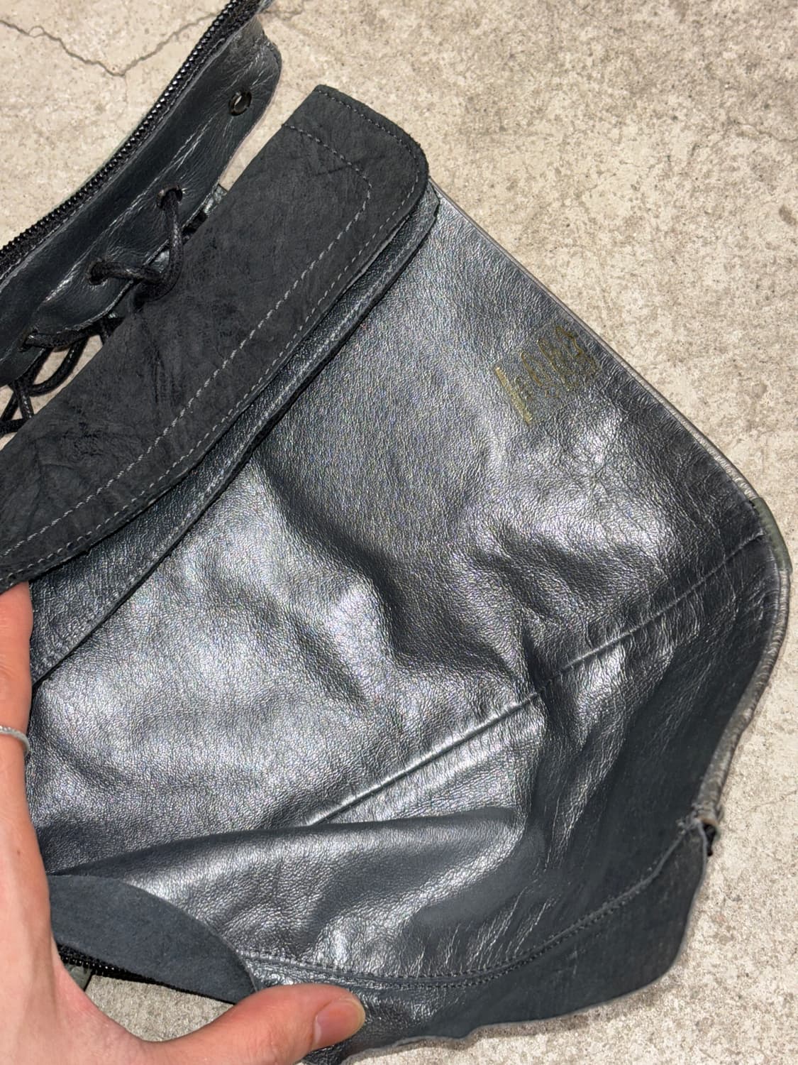 파타가스 레더 레이스업 부츠 상품이미지10