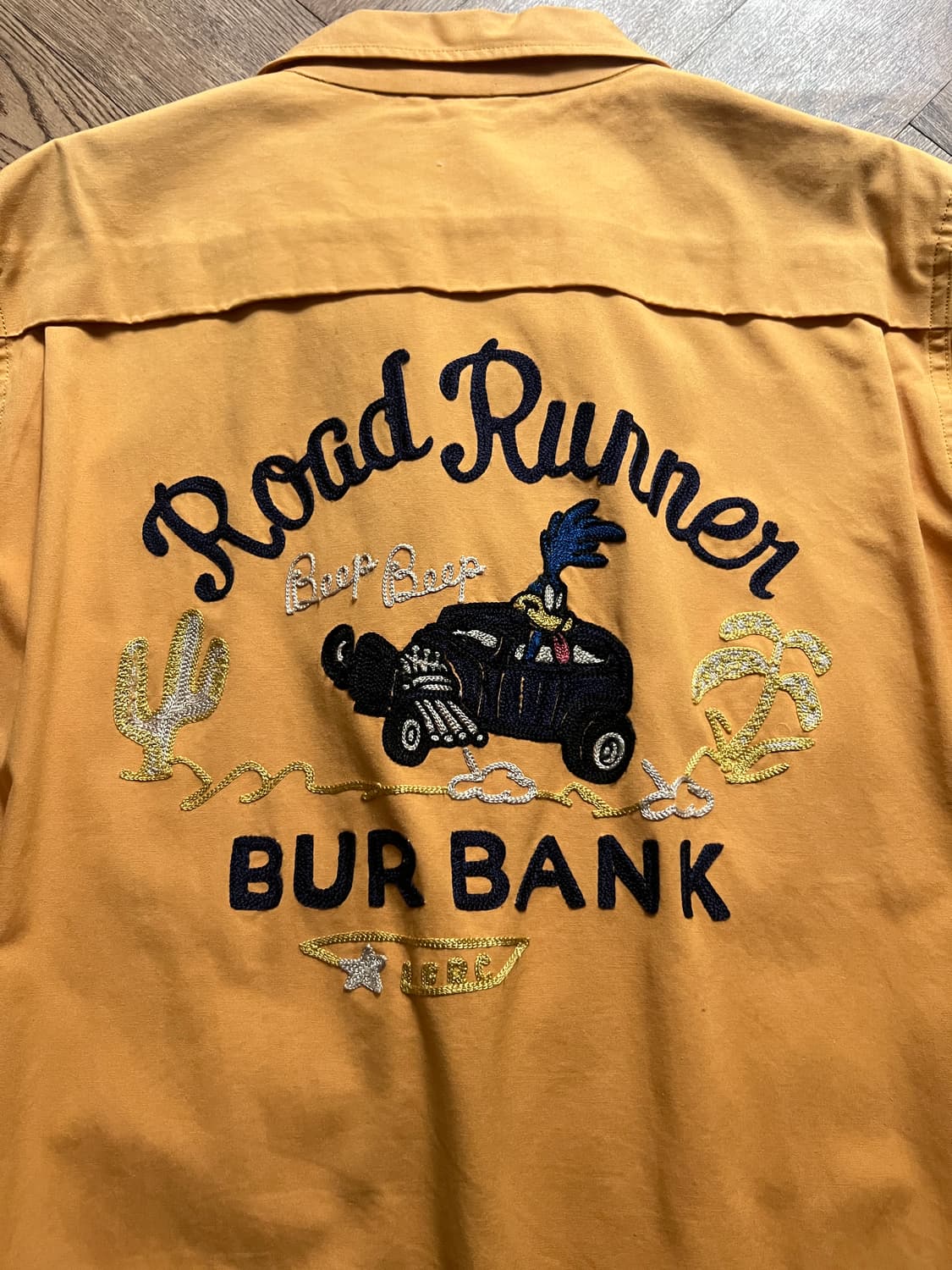 [40]Sugar Cane 슈가케인 루니툰 로드러너 스포츠 드리즐러 자켓 상품이미지9