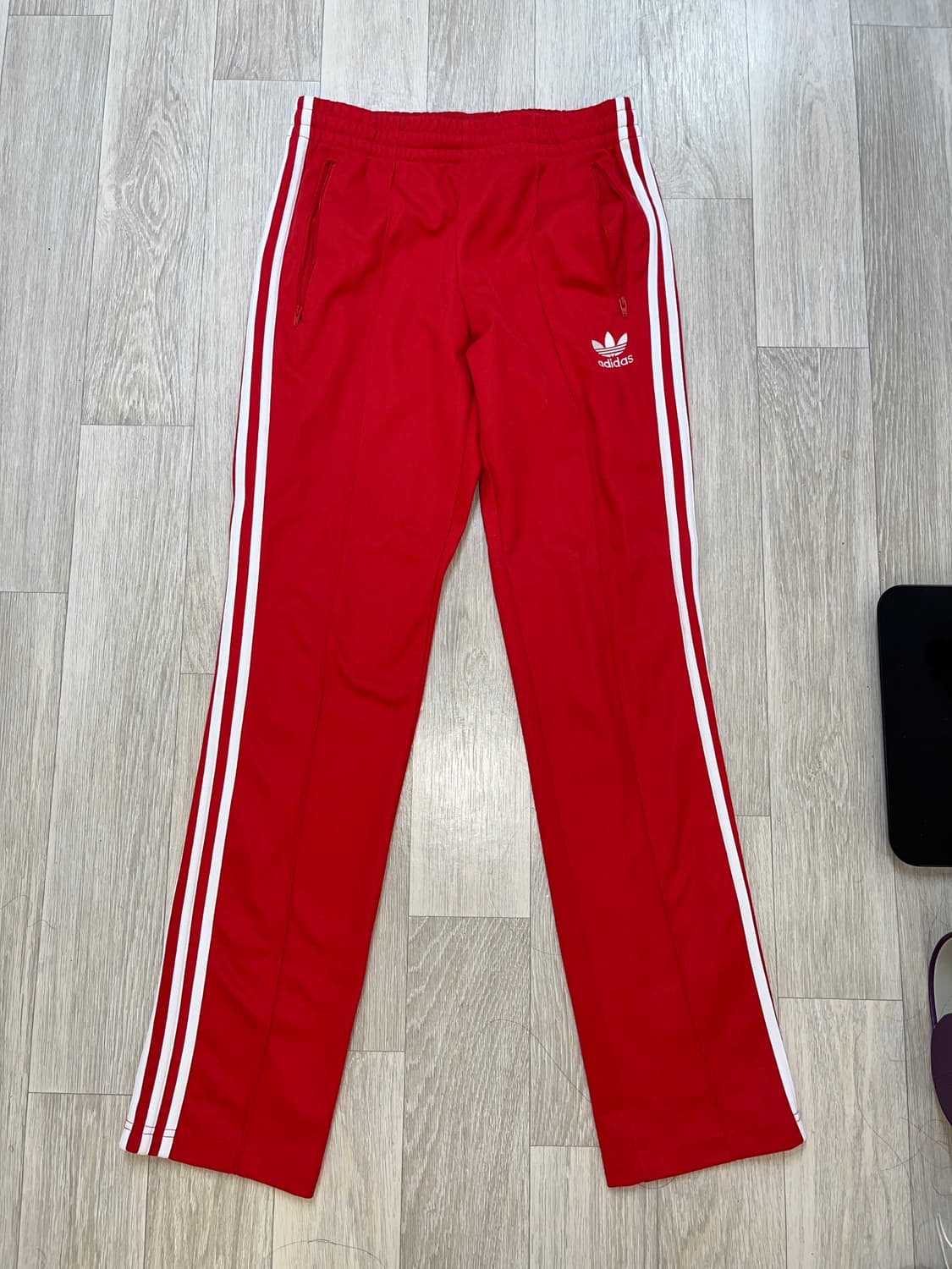 아디다스 트랙팬츠 레드 M 상품이미지1