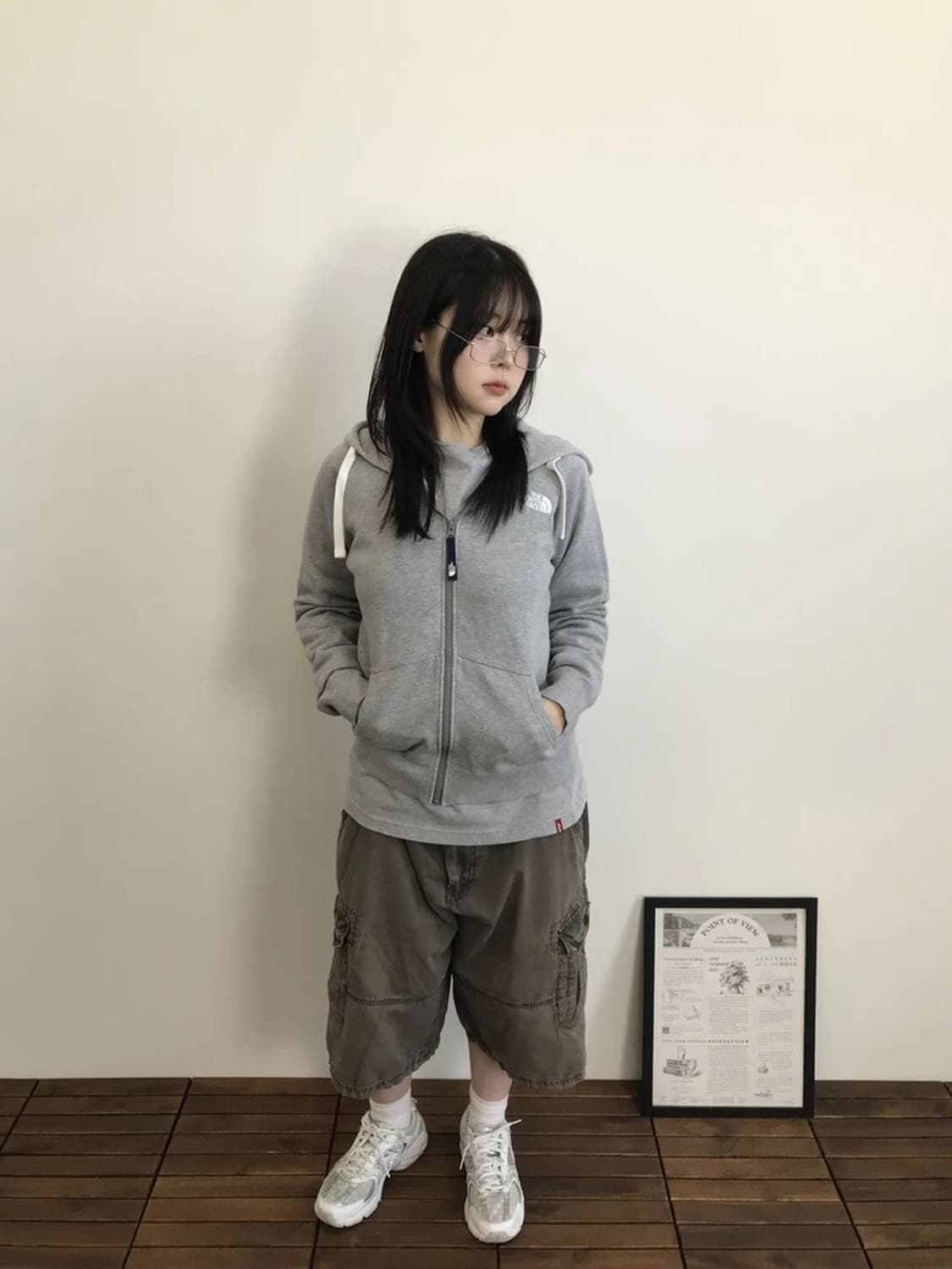 The North Face Logo Zip Hoodie 상품이미지2