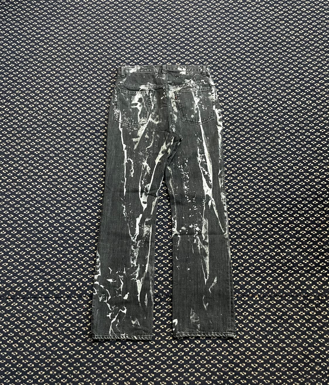 NEPENTHES Paint splatter denim pants 상품이미지2