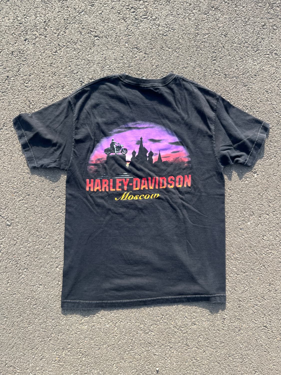 00s USA 할리데이비슨 ‘아이다호 모스코바’ 티셔츠 상품이미지5