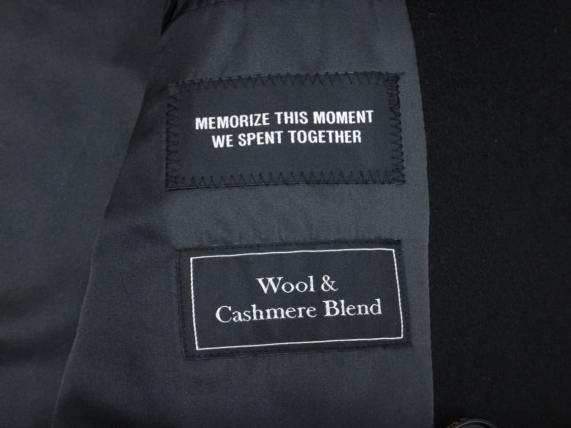 (L) 인사일런스 울 캐시미어 더블 롱코트 새제품 상품이미지8