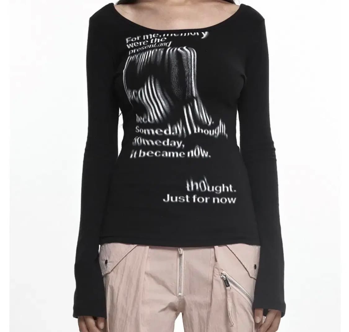 나체 롱슬리브티 상품이미지1