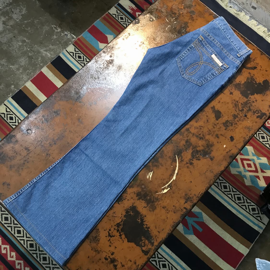 캘빈클라인 중청 부츠컷 데님 팬츠 허리 29 사이즈  상품이미지2