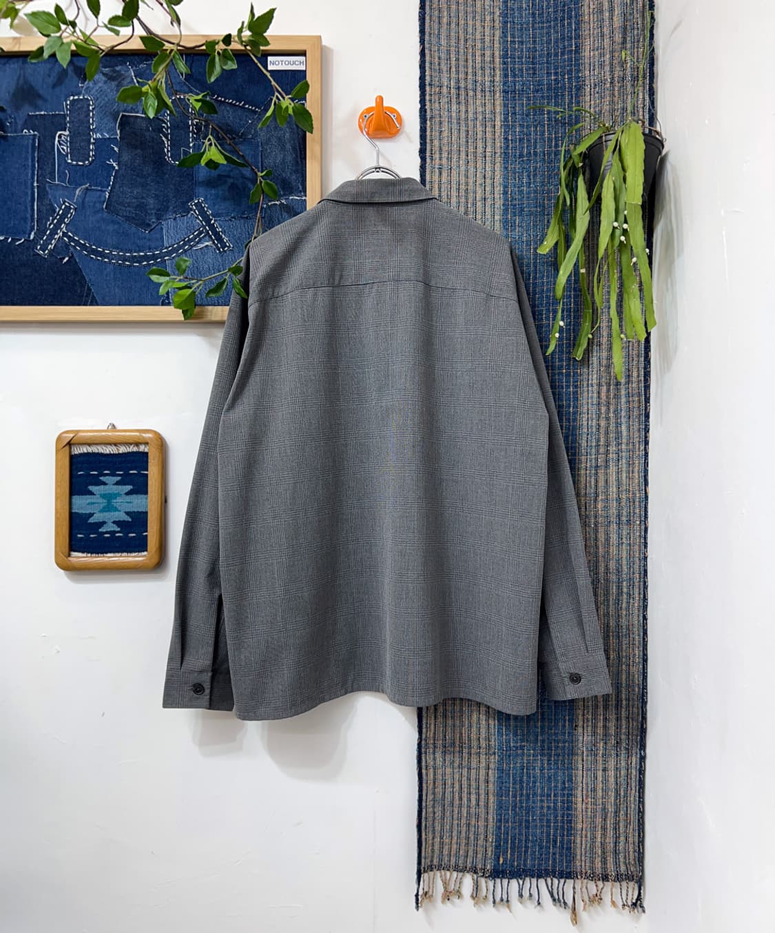 GLOBALWORK  Glen Checkered Jacket 상품이미지2