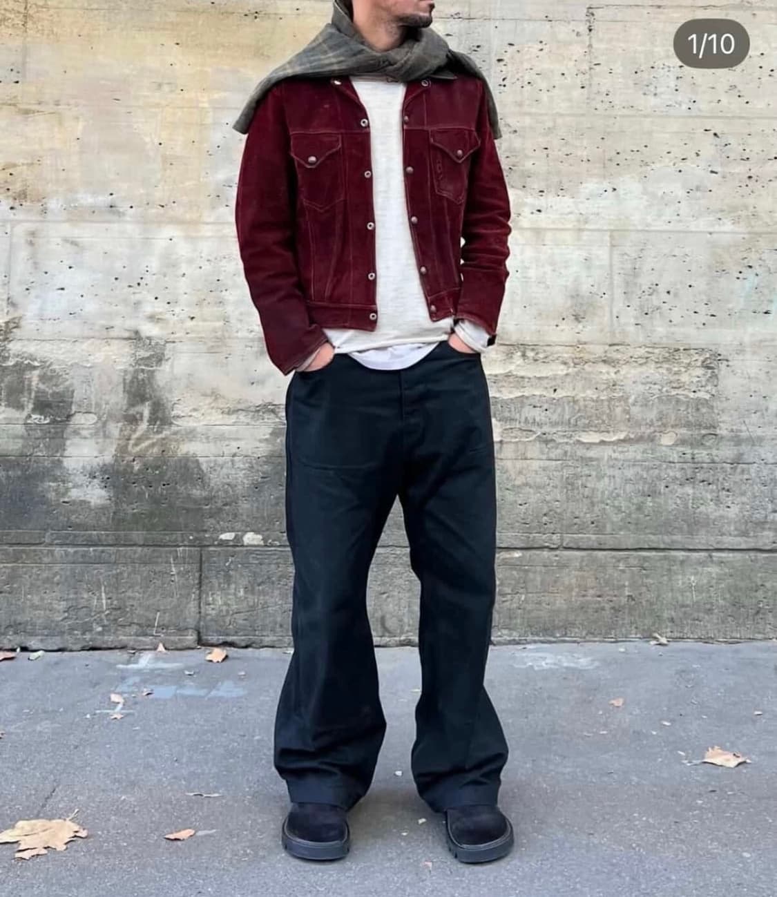 [41] 로에베 시에라 스웨이드 부츠 thibo착용 상품이미지3