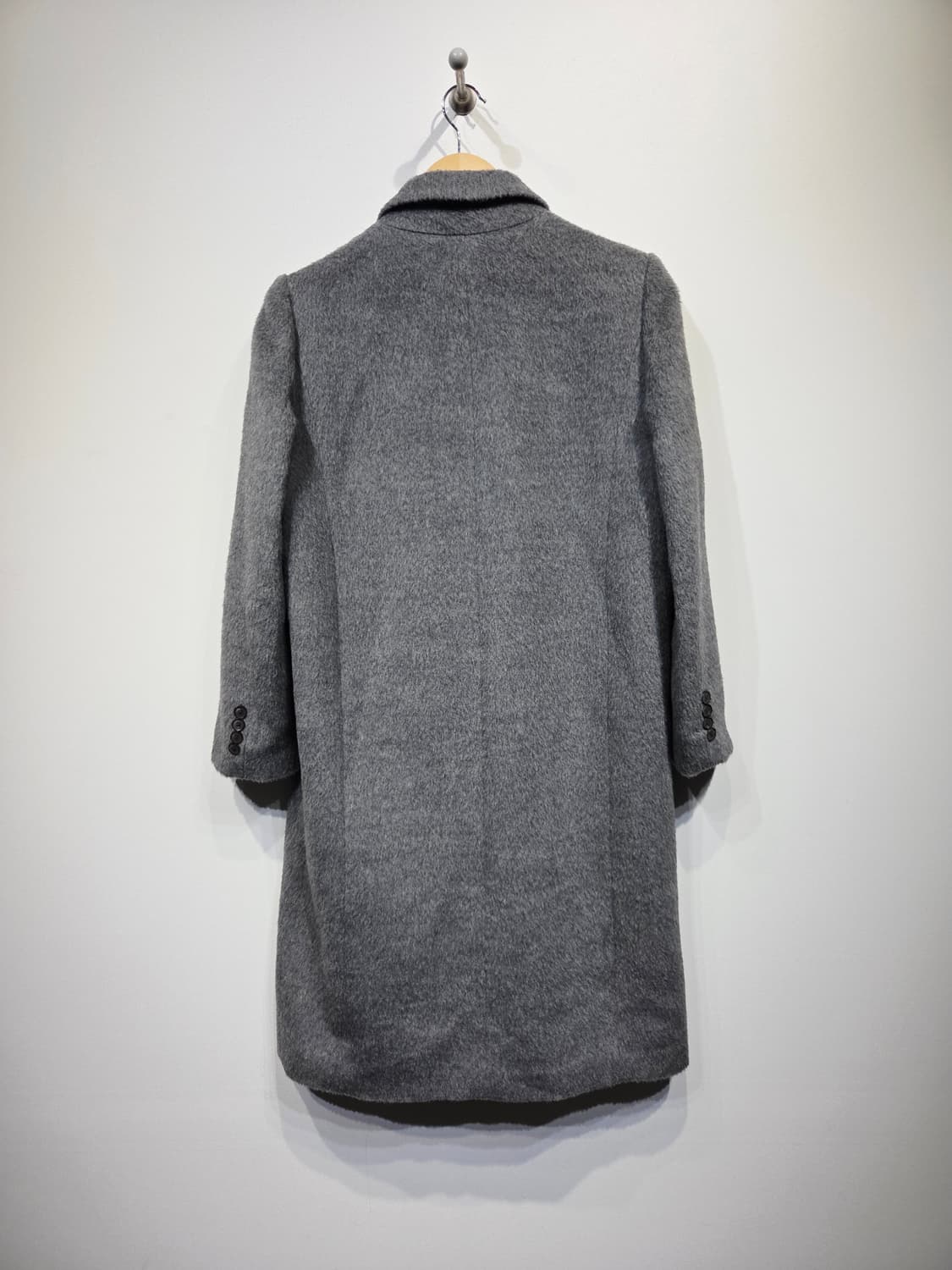 모조에스핀(MOJO.S.PHINE) 수리 알파카 혼방 하프/롱 코트 상품이미지6