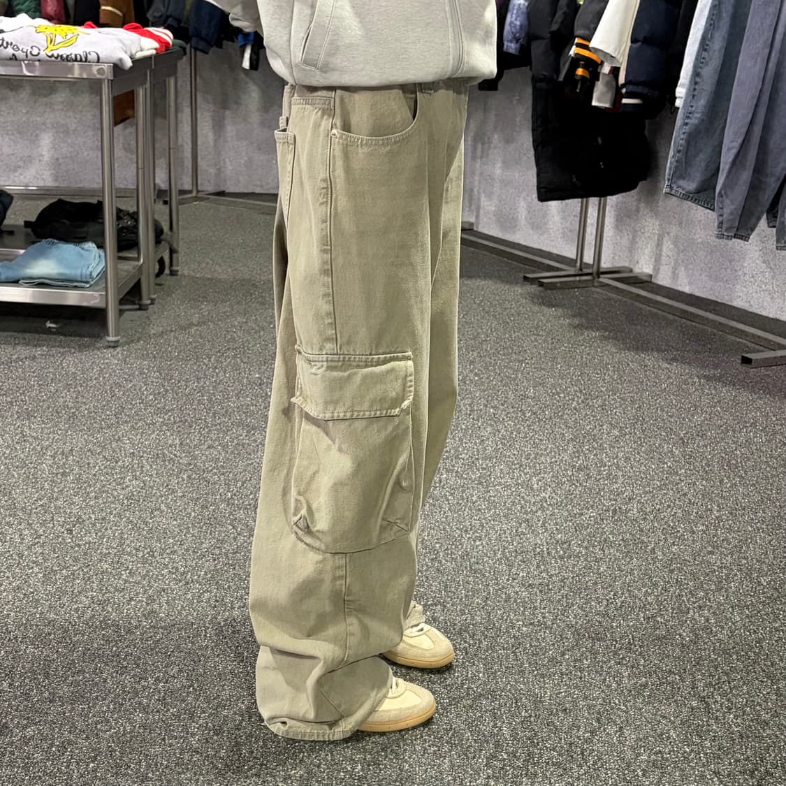 빈티지 코튼 카고 팬츠 B3656 상품이미지1
