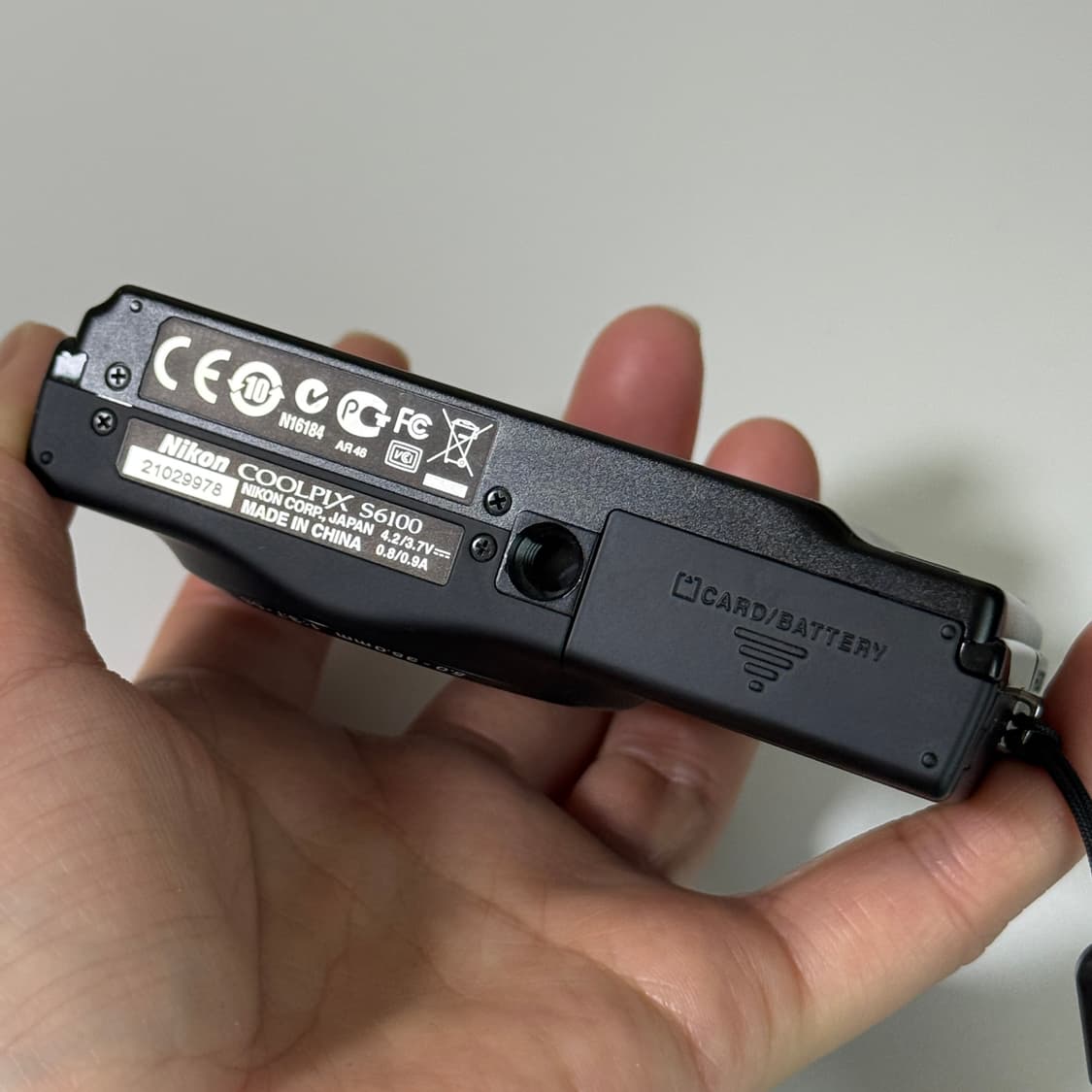 니콘 쿨픽스 S6100 빈티지 디카 디지털카메라 블랙 상품이미지7